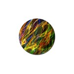 Abstract Smoke Golf Ball Marker 4 Pack