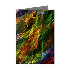 Abstract Smoke Mini Greeting Card from ArtsNow.com Left