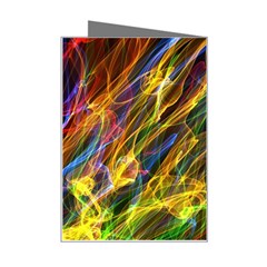 Abstract Smoke Mini Greeting Card from ArtsNow.com Right