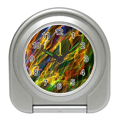 Abstract Smoke Desk Alarm Clock from ArtsNow.com Front