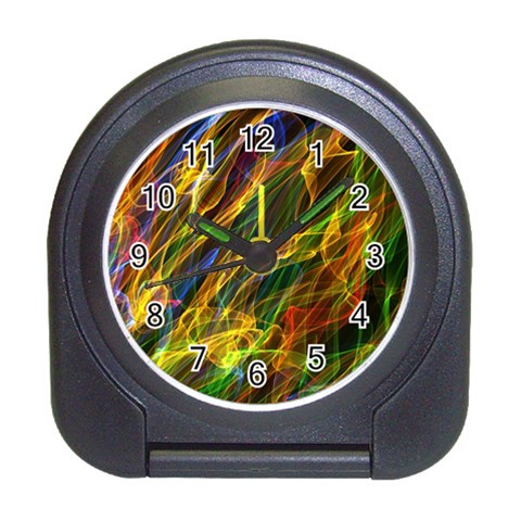 Abstract Smoke Desk Alarm Clock from ArtsNow.com Front