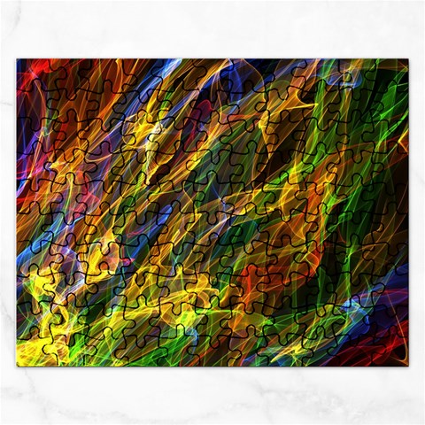 Abstract Smoke Jigsaw Puzzle (Rectangle) from ArtsNow.com Front