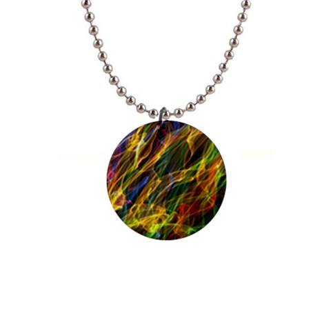 Abstract Smoke Button Necklace from ArtsNow.com Front