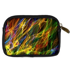 Abstract Smoke Digital Camera Leather Case from ArtsNow.com Back