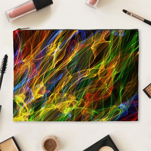 Abstract Smoke Cosmetic Bag (XL) from ArtsNow.com Front