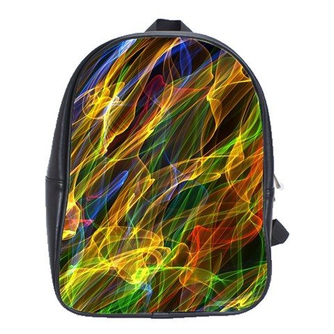 Abstract Smoke School Bag (Large) from ArtsNow.com Front