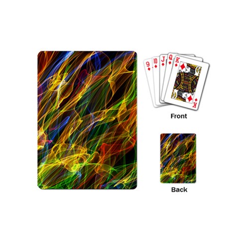 Abstract Smoke Playing Cards (Mini) from ArtsNow.com Back