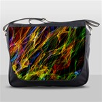 Abstract Smoke Messenger Bag