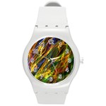 Abstract Smoke Plastic Sport Watch (Medium)