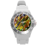 Abstract Smoke Plastic Sport Watch (Large)