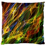 Abstract Smoke Large Cushion Case (Single Sided) 