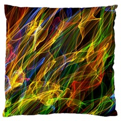 Abstract Smoke Large Cushion Case (Two Sided)  from ArtsNow.com Front