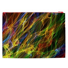 Abstract Smoke Cosmetic Bag (XXL) from ArtsNow.com Back