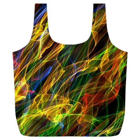 Abstract Smoke Reusable Bag (XL) from ArtsNow.com Front