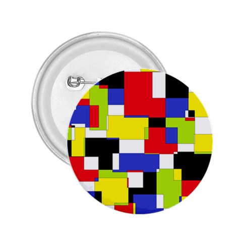 Mod Geometric 2.25  Button from ArtsNow.com Front