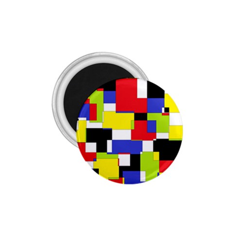 Mod Geometric 1.75  Button Magnet from ArtsNow.com Front