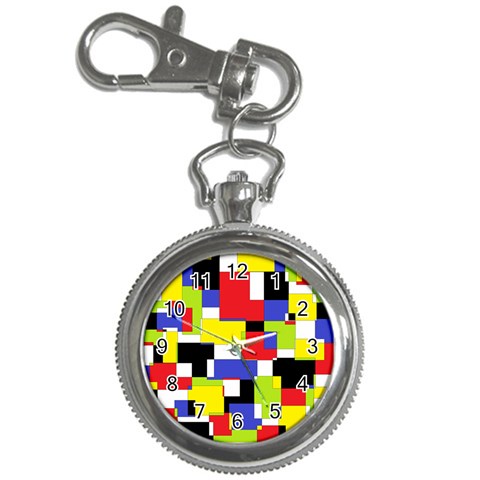 Mod Geometric Key Chain Watch from ArtsNow.com Front