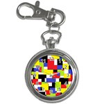 Mod Geometric Key Chain Watch