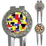 Mod Geometric Golf Pitchfork & Ball Marker