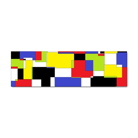 Mod Geometric Bumper Sticker from ArtsNow.com Front