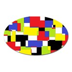 Mod Geometric Magnet (Oval)