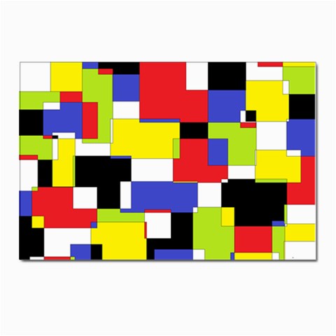 Mod Geometric Postcards 5  x 7  (10 Pack) from ArtsNow.com Front