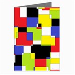 Mod Geometric Greeting Card