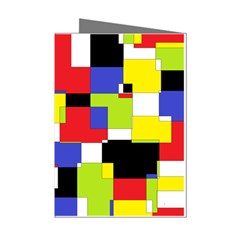 Mod Geometric Mini Greeting Card (8 Pack) from ArtsNow.com Left