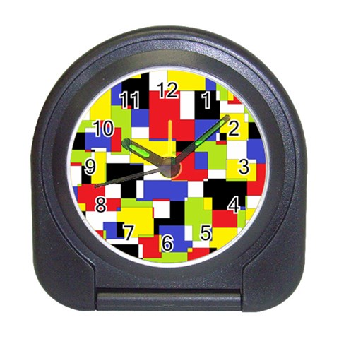 Mod Geometric Desk Alarm Clock from ArtsNow.com Front