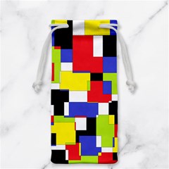 Mod Geometric Jewelry Bag from ArtsNow.com Back