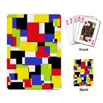 Mod Geometric Playing Cards Single Design