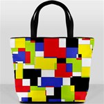 Mod Geometric Bucket Handbag