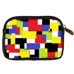 Mod Geometric Digital Camera Leather Case from ArtsNow.com Back