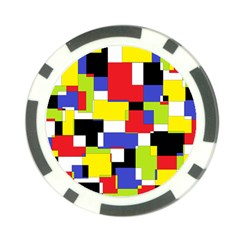 Mod Geometric Poker Chip (10 Pack) from ArtsNow.com Front