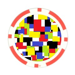 Mod Geometric Poker Chip (10 Pack) from ArtsNow.com Back