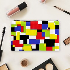 Mod Geometric Cosmetic Bag (Medium) from ArtsNow.com Front