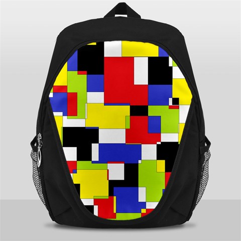 Mod Geometric Backpack Bag from ArtsNow.com Front