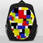 Mod Geometric Backpack Bag