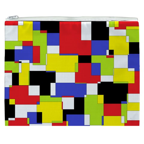 Mod Geometric Cosmetic Bag (XXXL) from ArtsNow.com Front