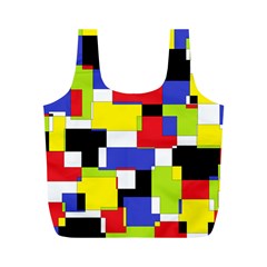 Mod Geometric Reusable Bag (M) from ArtsNow.com Back