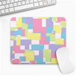 Mod Pastel Geometric Large Mouse Pad (Rectangle)