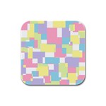 Mod Pastel Geometric Drink Coasters 4 Pack (Square)