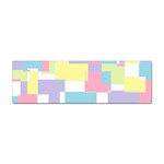 Mod Pastel Geometric Bumper Sticker