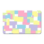 Mod Pastel Geometric Magnet (Rectangular)