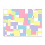 Mod Pastel Geometric A4 Sticker 10 Pack