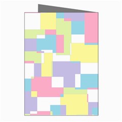 Mod Pastel Geometric Greeting Card (8 Pack) from ArtsNow.com Right