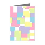 Mod Pastel Geometric Mini Greeting Card