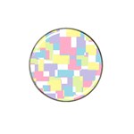 Mod Pastel Geometric Golf Ball Marker (for Hat Clip)