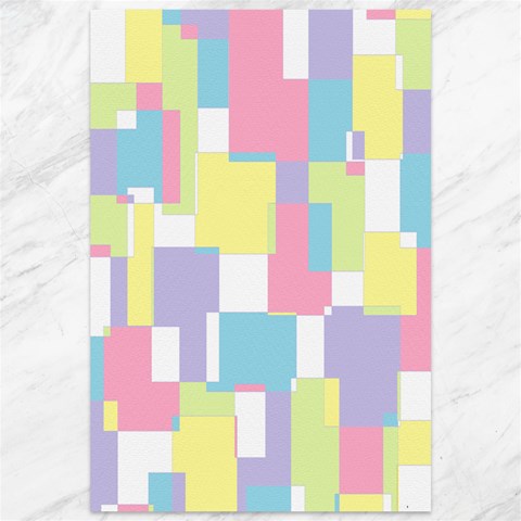 Mod Pastel Geometric Canvas 12  x 18  (Unframed) from ArtsNow.com 11.88 x17.36  Canvas - 1