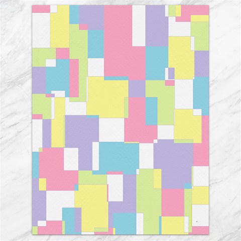 Mod Pastel Geometric Canvas 18  x 24  (Unframed) from ArtsNow.com 17.8 x23.08  Canvas - 1
